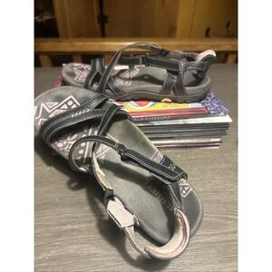 Merrell Women's Sandspur Rose Leather Sandal Brown Size 7 Performance Comfort